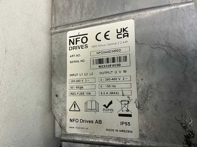 Nfo nfo3a4d3490d frequentieregelaar (3x) - afbeelding 5 van  8