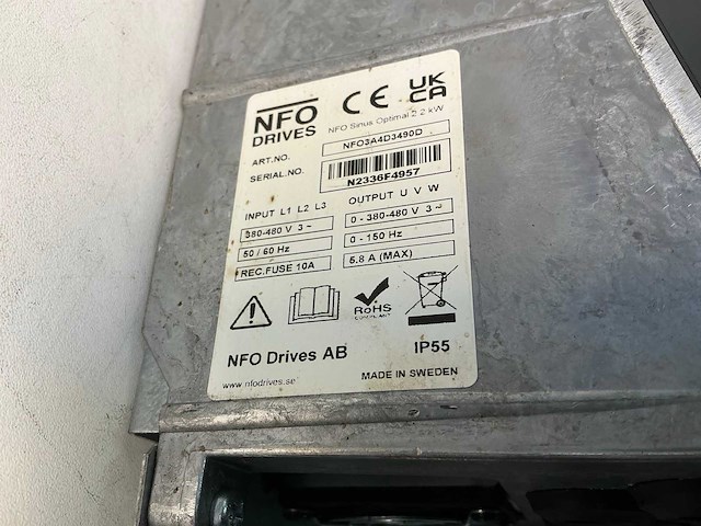 Nfo nfo3a4d3490d frequentieregelaar (3x) - afbeelding 7 van  8