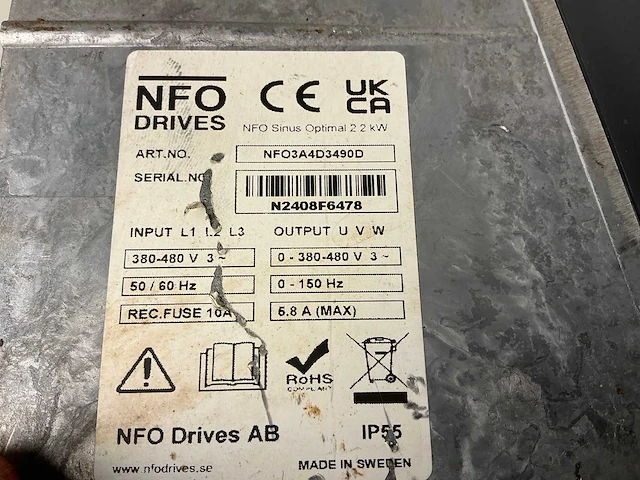Nfo nfo3a4d349d frequentieregelaar (2x) - afbeelding 6 van  6