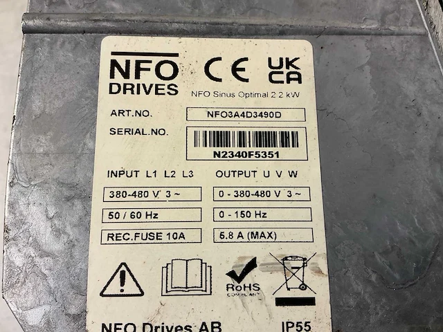 Nfo nfo3a4d349d frequentieregelaar (2x) - afbeelding 5 van  6