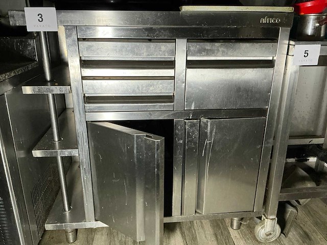 Nfrico rvs werktafel - afbeelding 1 van  2