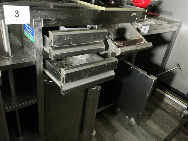 Nfrico rvs werktafel - afbeelding 2 van  2