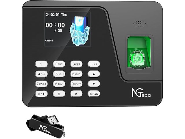 Ngteco klok in machine - afbeelding 1 van  4