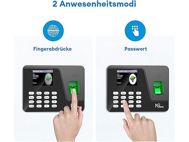 Ngteco klok in machine - afbeelding 3 van  4