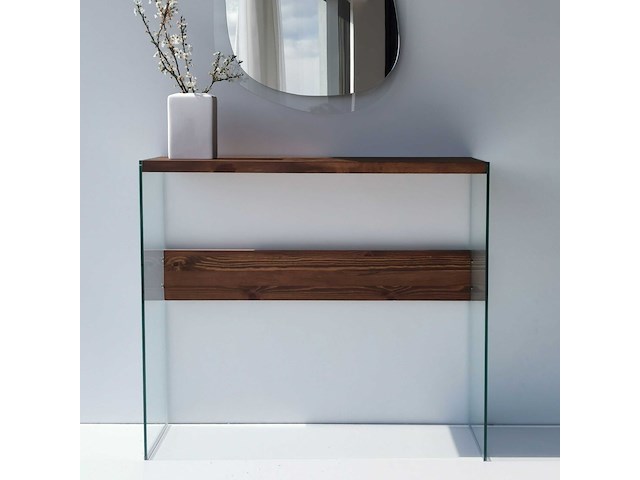Niagara dressoir | gehard glas | walnoot - afbeelding 3 van  7