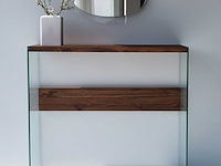 Niagara dressoir | gehard glas | walnoot - afbeelding 3 van  7