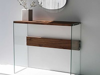 Niagara dressoir | gehard glas | walnoot - afbeelding 4 van  7