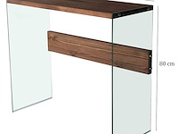 Niagara dressoir | gehard glas | walnoot - afbeelding 7 van  7