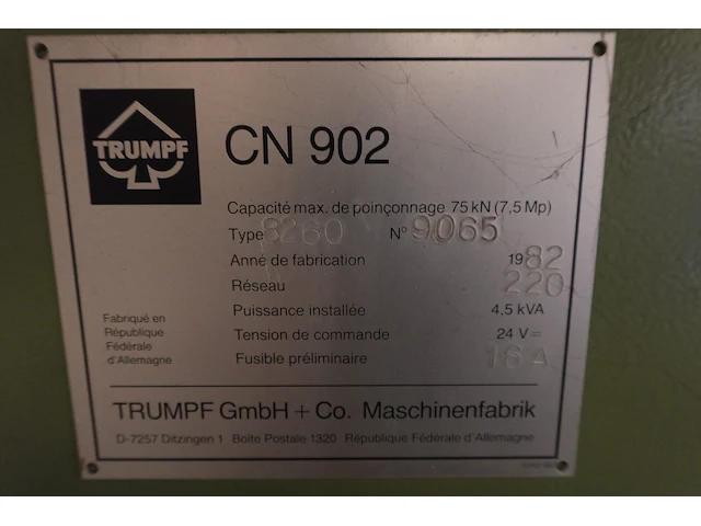 Nibbelmachine trumpf - afbeelding 8 van  11