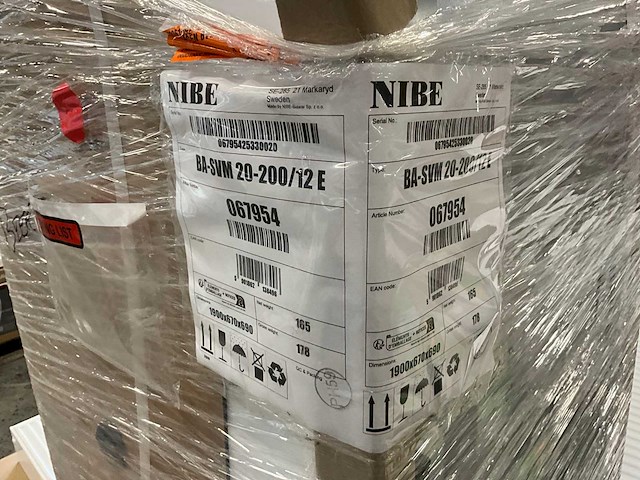 Nibe ba-svm 20/200/12e warmtepompboiler - afbeelding 2 van  9