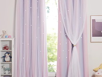 Nicetown gordijnen voor meisjeskamer - afbeelding 1 van  5
