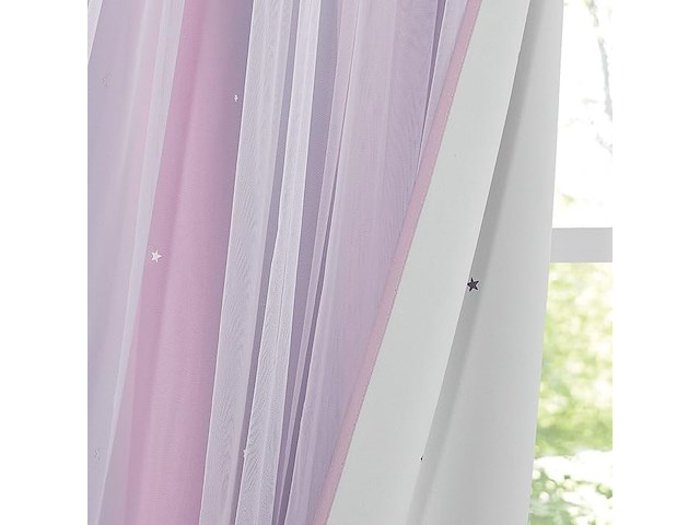 Nicetown gordijnen voor meisjeskamer - afbeelding 5 van  5