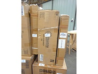 Niche pour chien chat en bois sur pied chenil toit ouvrant bitumé pin massif (x2) - afbeelding 2 van  10