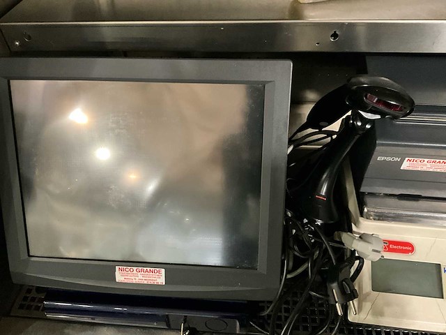 Nico grande compleet kassasysteem + weegschalen - functioneel (2x) - afbeelding 2 van  7