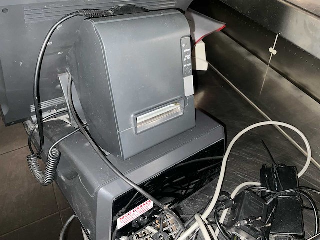 Nico grande compleet kassasysteem + weegschalen - functioneel (2x) - afbeelding 7 van  7