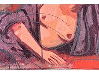Nico vrielink - confrontations with gauguin - zeefdruk - afbeelding 4 van  4
