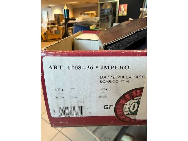 Nicolas - impero - bassinmixer - afbeelding 3 van  5