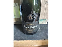 Nicolas feuillatte flessen champagne (14x) - afbeelding 2 van  2