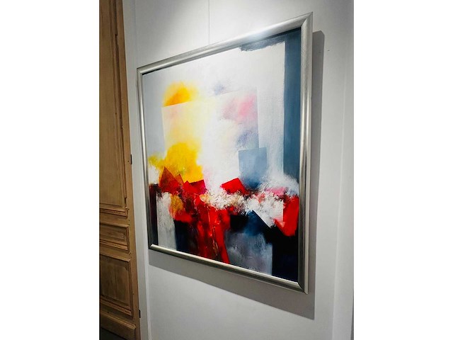 Nicolas yon - acryl op doek - groot werk - afbeelding 11 van  13