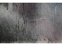 Nicolas yon - acryl op doek - groot werk - afbeelding 5 van  13