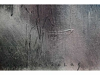 Nicolas yon - acryl op doek - groot werk - afbeelding 9 van  13