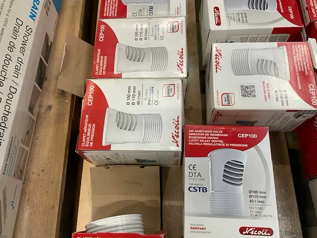 Nicoll cep100 ventilatie klep (14x) - afbeelding 3 van  4