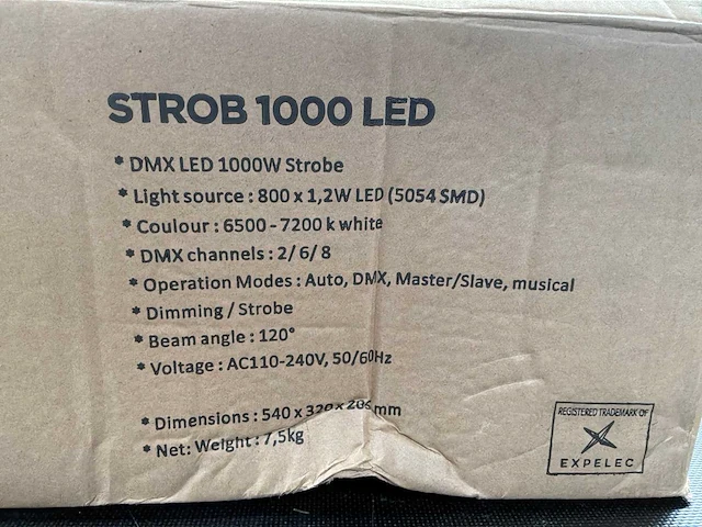 Nicols strob 1000 led stroboscoop - afbeelding 7 van  7