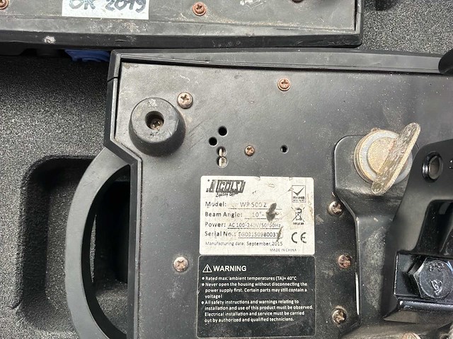 Nicols wp500z bewegende kop 8-delige set - afbeelding 11 van  12