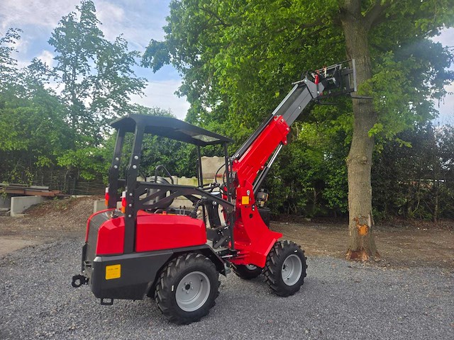 Nicosail 918 canopy mini telescopisch gearticuleerde lader - afbeelding 13 van  18
