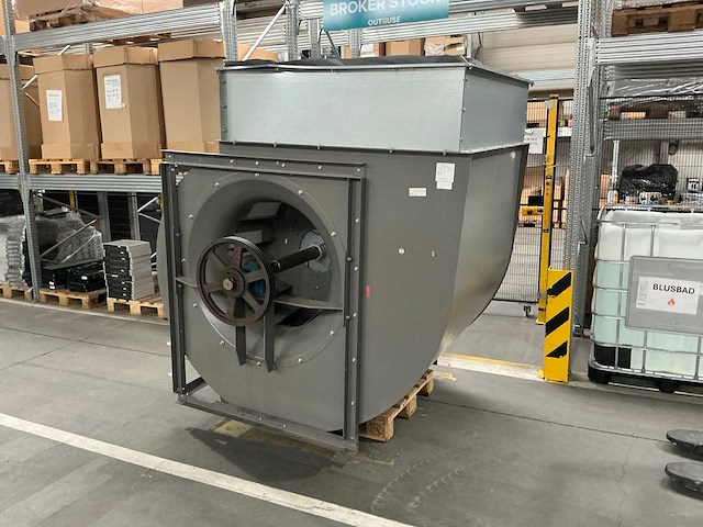 Nicotra gebhardt rzr 13-1000 lg/0 industriële radiaalventilator - afbeelding 2 van  9