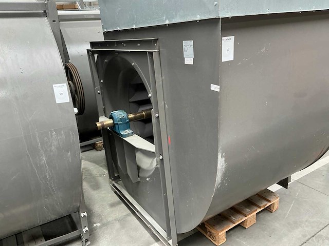 Nicotra gebhardt rzr 13-1000 lg/0 industriële radiaalventilator - afbeelding 4 van  6