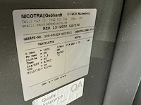 Nicotra gebhardt rzr 13-1000 lg/270 industriële radiaalventilator - afbeelding 2 van  10