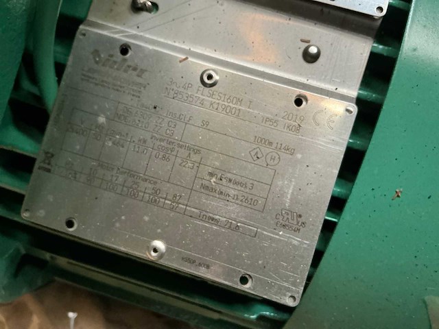 Nidec/leroy-somer motorreductor - afbeelding 5 van  6