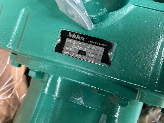 Nidec/leroy-somer motorreductor - afbeelding 6 van  6