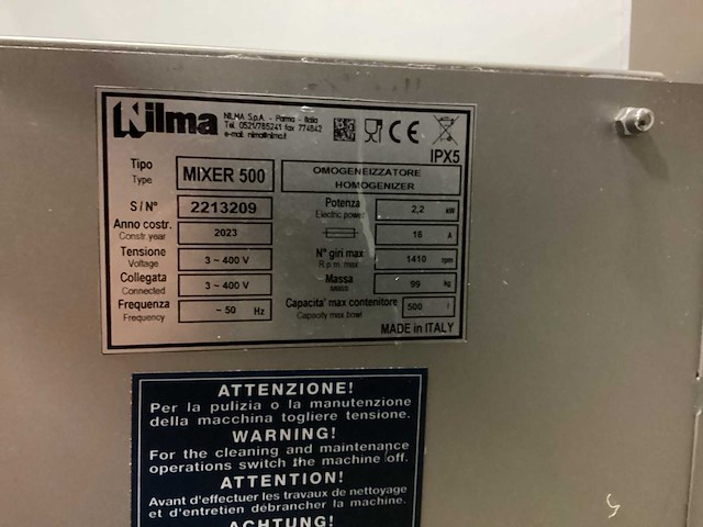 Niemand mixer 500 keukenmachines & mixers - afbeelding 4 van  4