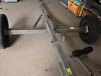 Niet geremde boottrailer - afbeelding 2 van  5