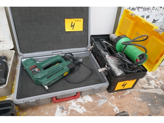 Nietmachine + soldeerbout - afbeelding 1 van  4