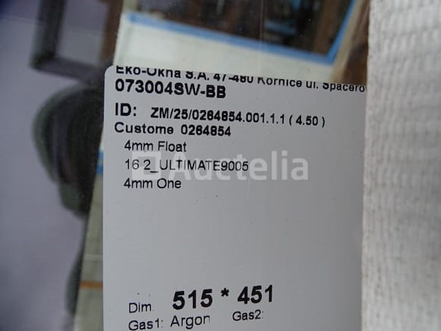 Nieuw dubbel-sash frame (nooit geïnstalleerd) aluplast - afbeelding 3 van  3