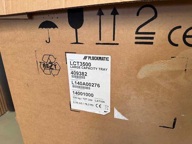 (nieuw) plockmatic lct 3500 - trayvacuüm met grote capaciteit - afbeelding 4 van  11