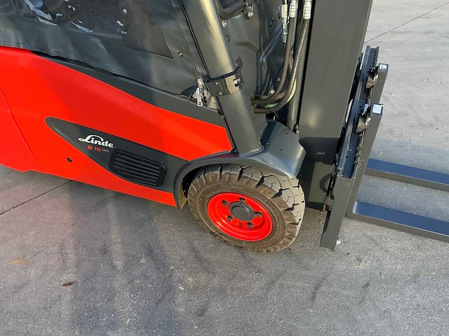 Nieuwe 2023 linde e15-02 vorkheftruck - afbeelding 62 van  72