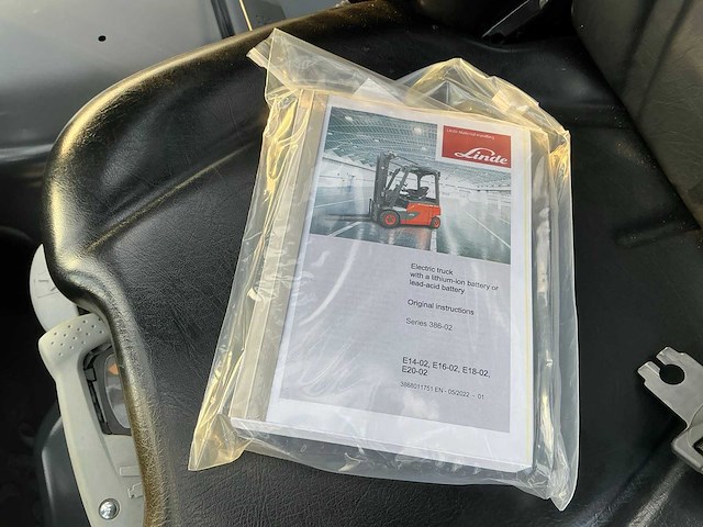 Nieuwe 2023 linde e15-02 vorkheftruck - afbeelding 70 van  72