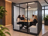 Nieuwe akoestische kantoor-/vergaderunit – 4-6 personen – compleet ingericht - afbeelding 5 van  6