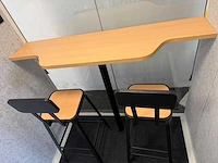 Nieuwe akoestische kantoorunit - 1 à 2 personen - 140 × 140 × 220 cm - afbeelding 2 van  6