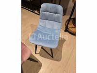Nieuwe blauwe kinderstoel - afbeelding 1 van  1