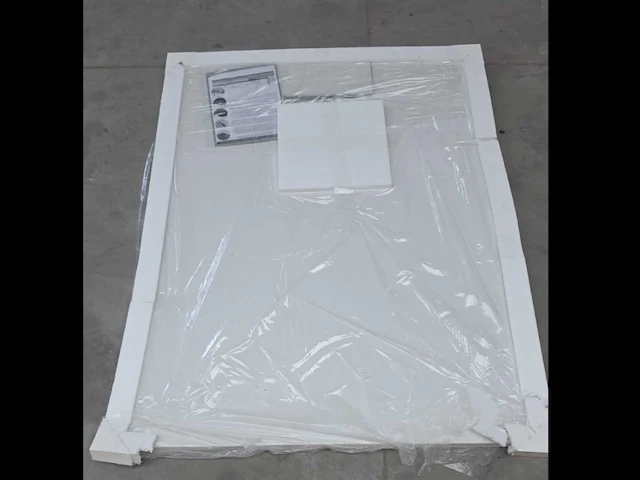 Nieuwe douchebakken van 120 x 90 met sifon (2x) - afbeelding 3 van  5