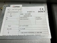 Nieuwe faber matrix 1050x650-1,2,3 gasgestookte haard - afbeelding 6 van  14