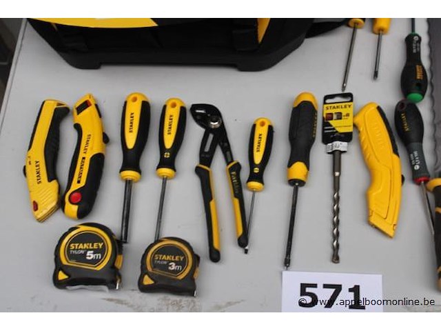 Nieuwe gereedschapszak stanley met gereedschap - afbeelding 3 van  4