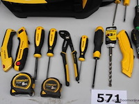 Nieuwe gereedschapszak stanley met gereedschap - afbeelding 3 van  4