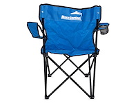 Nieuwe kampeerstoel campingstoel opvouwbaar 2 stuk in draagtas - afbeelding 1 van  3