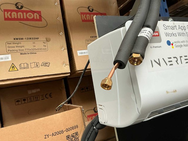 Nieuwe kanion kwsm-12ir32hf/12000btu/3.5kw airco koelen & verwarmen - afbeelding 21 van  23